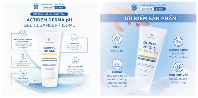 Mụn dai dẳng do làm sạch sai: Chuyên gia phân tích vai trò pH cân bằng và Ceramide trong gel rửa mặt