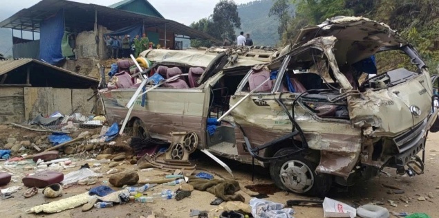 Vụ lật xe chở đoàn thiện nguyện: 9 người tử vong, nạn nhân chủ yếu ở Hà Nội