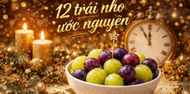 Cảnh báo: Theo trend ăn 12 trái nho ước nguyện đêm giao thừa có thể gây hóc, nghẹn, ảnh hưởng sức khỏe

