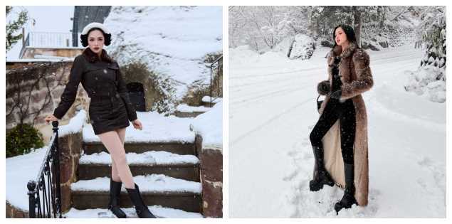 Thời trang vi vu đầu năm 'vừa ấm vừa tôn dáng' của sao Việt