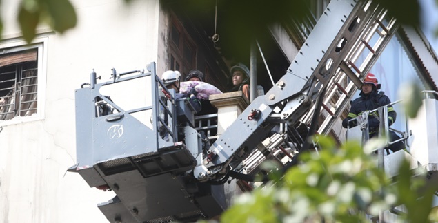 Cháy nhà 7 tầng ở Hà Nội: Chủ nhà nhảy từ tầng cao xuống đã tử vong