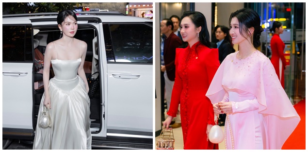 Ngọc Trinh "đụng hàng" túi hiệu với "dâu hào môn" Phương Nhi
