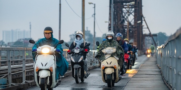 Hà Nội rét đậm kèm mưa, nhiệt độ thấp nhất 11 độ C