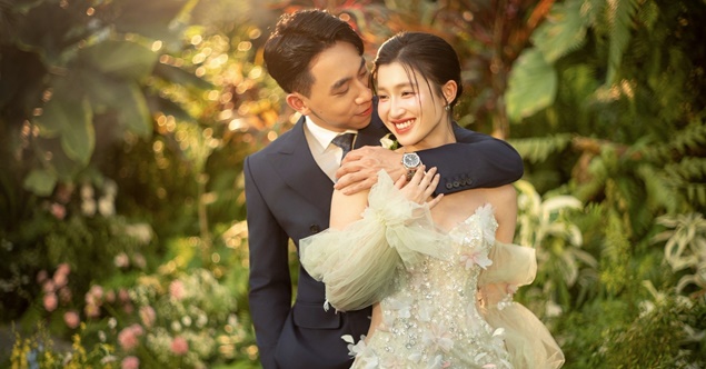 Lộ ảnh cưới "nét căng" của Á hậu Phương Nhi và thiếu gia tập đoàn lớn trước hôn lễ xa hoa, sang chảnh