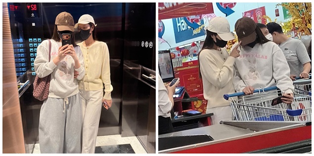 “Team qua đường” bắt gặp Kỳ Duyên - Thiên Ân sánh vai đi mua sắm giữa trung tâm thương mại