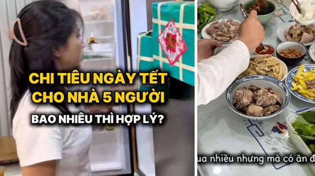 Chồng không có thưởng Tết, vợ tiết chế chi tiêu, cắt 13 triệu đồng so với mọi năm
