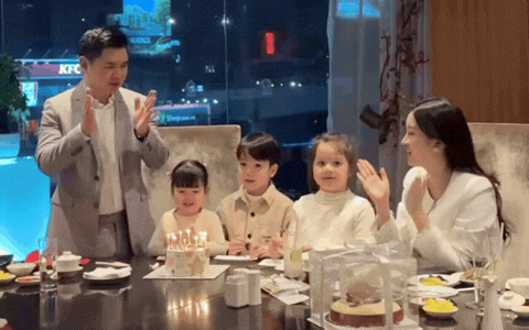 Chồng Chủ tịch vô tình hé lộ vóc dáng "lùm lùm" của Hoa hậu Đỗ Mỹ Linh