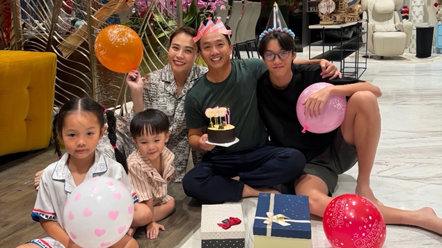 Lộ diện trong biệt thự nhà Cường Đô La ngày đặc biệt, Subeo gây chú ý vì điều thay đổi này