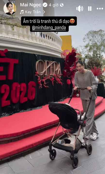 Mai Ngọc hé lộ không gian trang trí Tết sang chảnh ở dinh thự nhà chồng