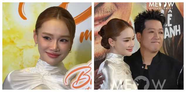 Nhã Phương vừa mới sinh con đã xuất hiện ủng hộ Trường Giang ra mắt phim, sắc vóc hiện tại gây ngỡ ngàng