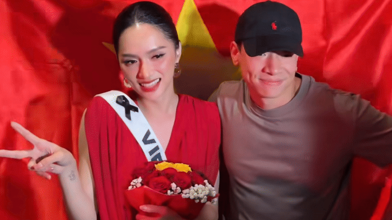 Viral khoảnh khắc Hương Giang về nhà ban trai tin đồn Phú Cường dịp Tết