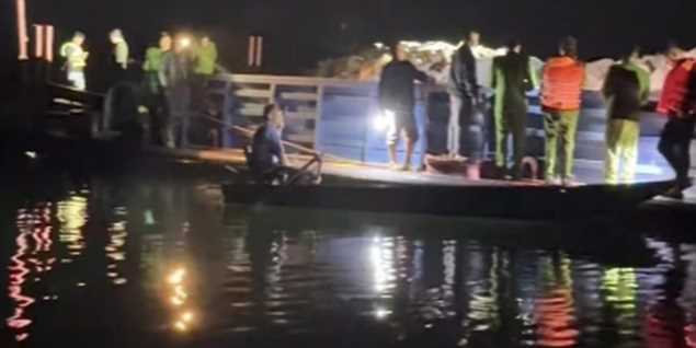 Lật tàu chở khách trên hồ Thác Bà, 6 người mất tích