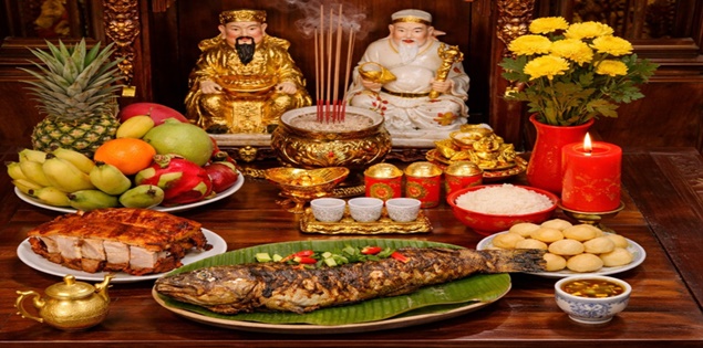 Tại sao ngày Thần Tài lại cúng cá lóc nướng trui?