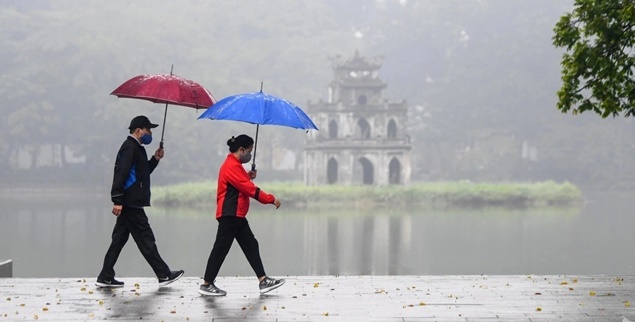 Miền Bắc có mưa vài nơi, đêm và sáng trời rét