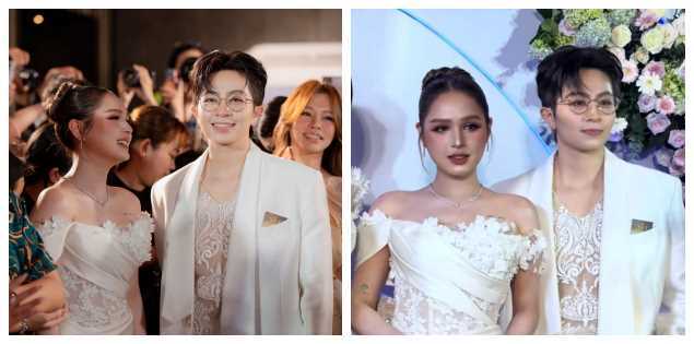 Xôn xao hình ảnh Gil Lê - Xoài Non làm đám cưới?