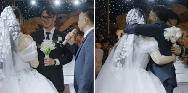 Bố vợ có màn phát biểu trao con gái cho chàng rể khiến cả mạng xã hội “ngả mũ thán phục”

