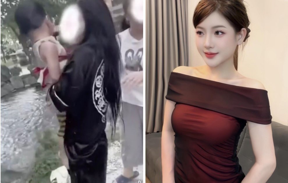 Tay đang cắm ống truyền vẫn lao xuống cứu bé gái rơi xuống bể cá, hành động dũng cảm của cô gái trẻ khiến ai cũng nể