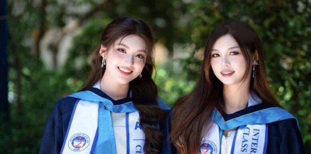 Lần đầu tiên lịch sử nhan sắc Việt Hoa hậu có chị gái song sinh