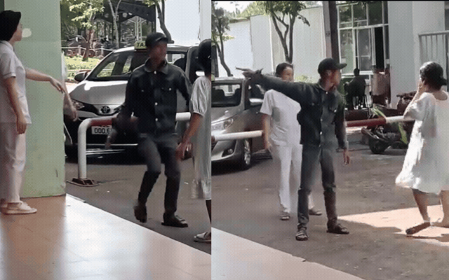 Chồng vung tay tát vợ bầu ngay trong bệnh viện, hành vi khó chấp nhận