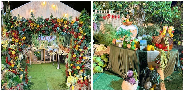 Cô dâu Cà Mau gây sốt với đám cưới 300kg rau củ, khách dự tiệc còn được “xách quà” mang về