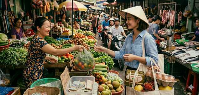 Vợ chồng trẻ ở Hà Nội chi 500 nghìn đồng đi chợ cả tuần vẫn mua đồ tươi ngon, đủ chất