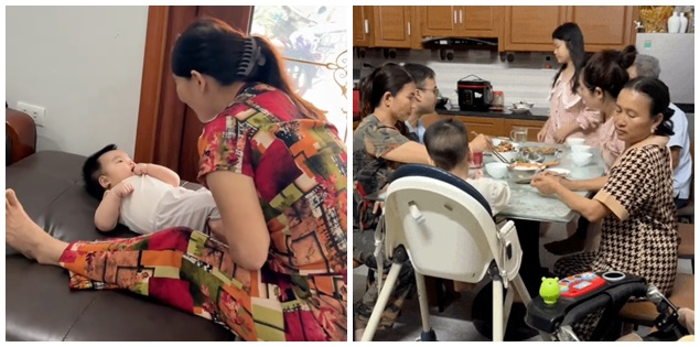 Thương con gái vất vả, mẹ đẻ từ Nghệ An ra Hà Nội sống chung nhà thông gia chăm cháu