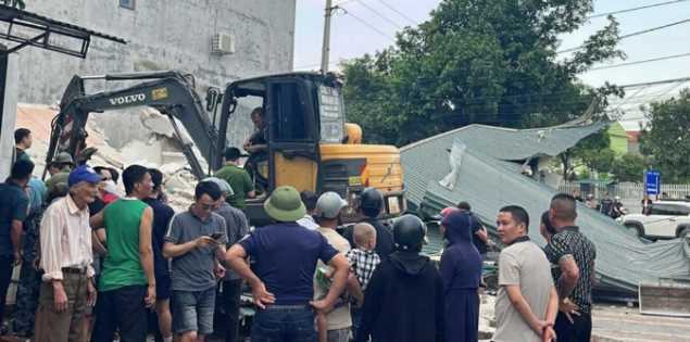 Sập nhà ở Quảng Ninh, một người tử vong