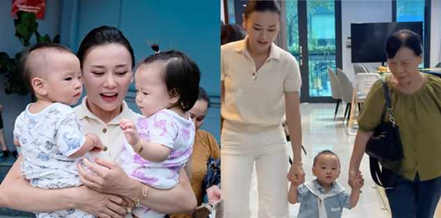 Phương Oanh cho 2 con học mầm non song ngữ, học phí khiến nhiều người bất ngờ