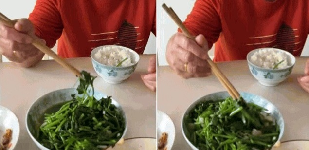 Con dâu xin ý kiến cộng đồng mạng vì cách ăn cơm "dở khóc dở cười" của mẹ chồng