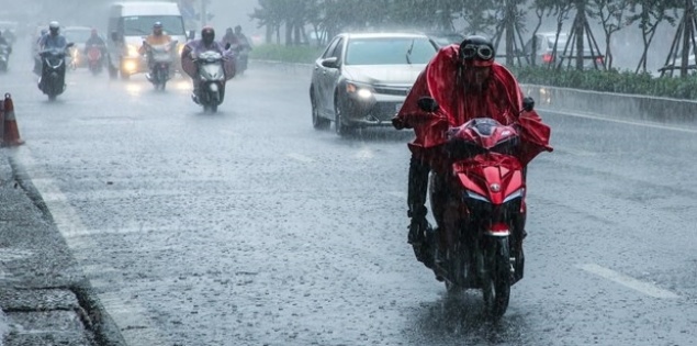 Miền Bắc mưa to nhiều ngày tới
