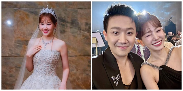 Hari Won mặc váy cưới sau 10 năm lấy Trấn Thành