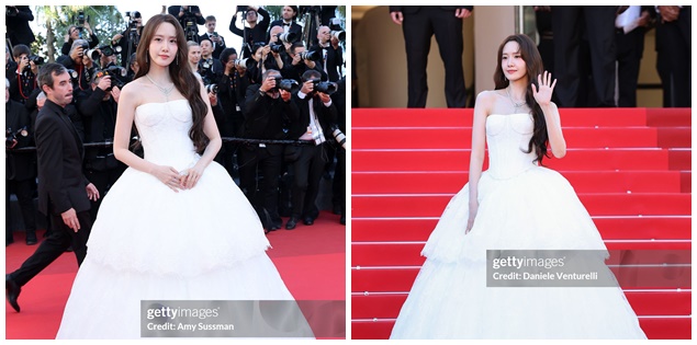 Yoona hóa công chúa trên thảm đỏ LHP Cannes