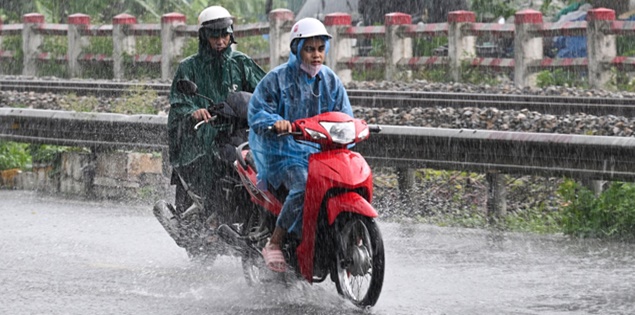 Miền Bắc hứng đợt mưa lớn diện rộng