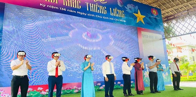 Trải nghiệm thực tế ảo tại Khu di tích Kim Liên