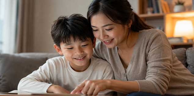Bảng điểm của con không xuất sắc nhưng cách thể hiện của người mẹ khiến dân mạng ngưỡng mộ