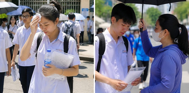 Thời tiết đặc biệt nắng nóng, sĩ tử thi vào lớp 10 chú ý 5 điều sau để giữ sức khỏe và làm bài tốt

