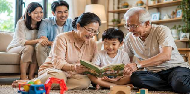 Ông bà là "người giữ tuổi thơ" của trẻ em thành phố