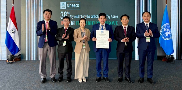 Phong Nha - Kẻ Bàng được UNESCO vinh danh là Khu Dự trữ Sinh quyển thế giới