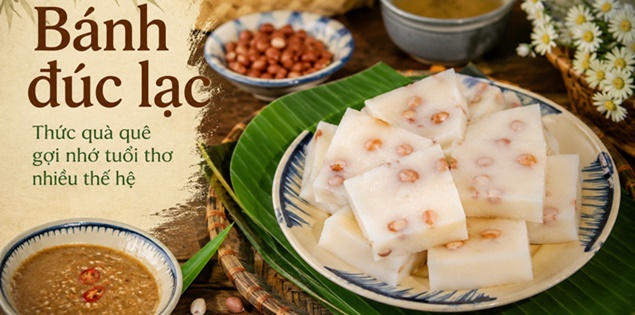 Bánh đúc lạc: Hương vị tuổi thơ theo chân nhiều thế hệ người Việt