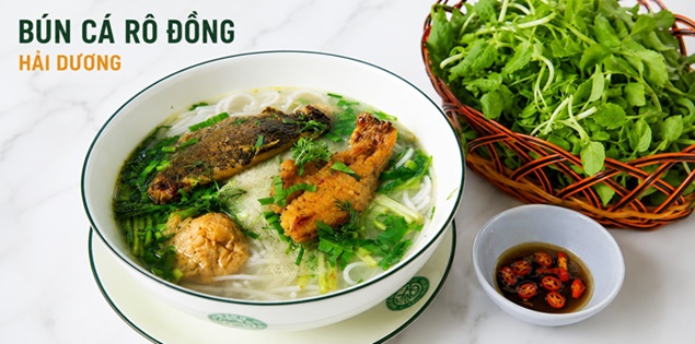 Món bún cá rô đồng Hải Dương: Hương vị đồng quê níu chân thực khách