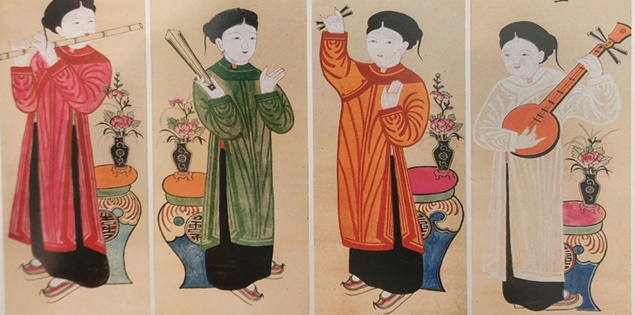 Giải mã mật ngữ bốn mùa trong tranh Tứ Bình, 'Dòng chảy di sản' tại Huế