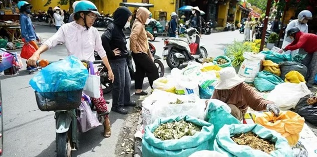 Mùa lá mùng 5 ở phố cổ Hội An