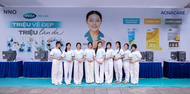 Mega We Care đồng hành mang giải pháp chăm sóc sức khỏe làn da đến công nhân VSIP Bình Dương