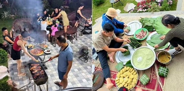 Ba anh em xây nhà trên cùng mảnh đất gần 3.000m2, sống chung khuôn viên nhiều năm vẫn hòa thuận