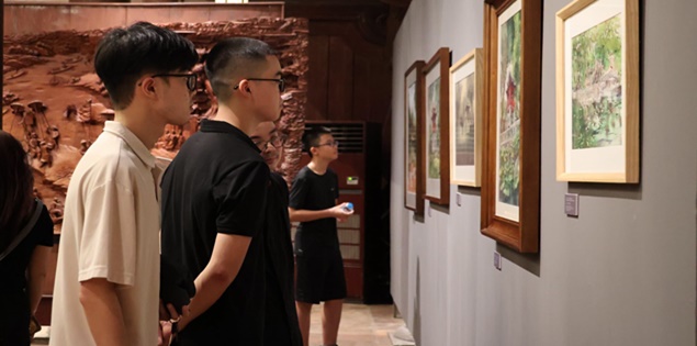 Tôn vinh Quốc Tử Giám qua triển lãm nghệ thuật