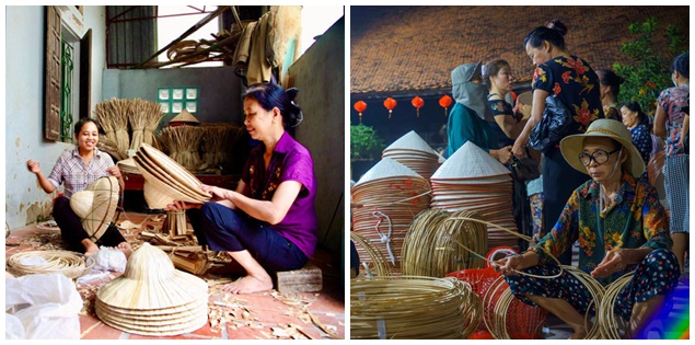 Hai làng nghề làm nón ở Hà Nội gìn giữ vẻ đẹp mộc mạc của chiếc nón lá Việt