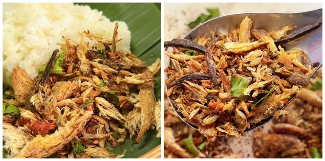 Cá khô giã tỏi ớt Tây Bắc thơm cay đưa cơm
