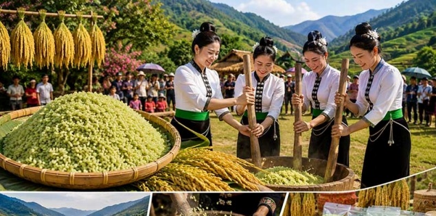Lễ hội Cốm Tú Lệ 2026 diễn ra trong hai ngày 22 và 23.8